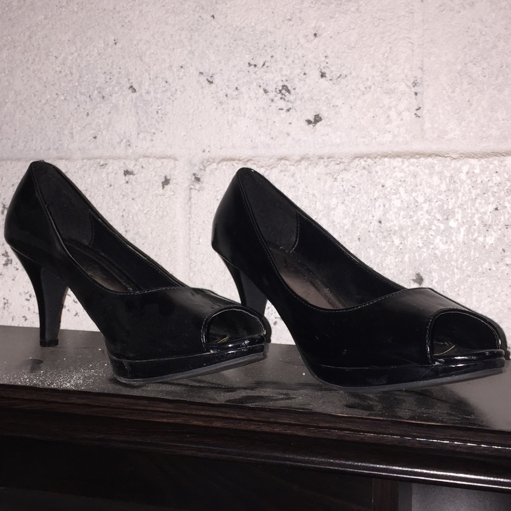Black heels